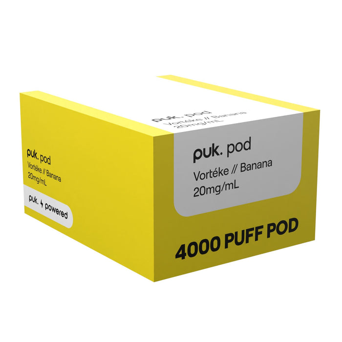 Vorteke - puk. Pod Carton - Banana - Vapoureyes