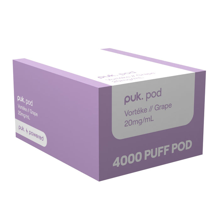 Vorteke - puk. Pod Carton - Grape - Vapoureyes