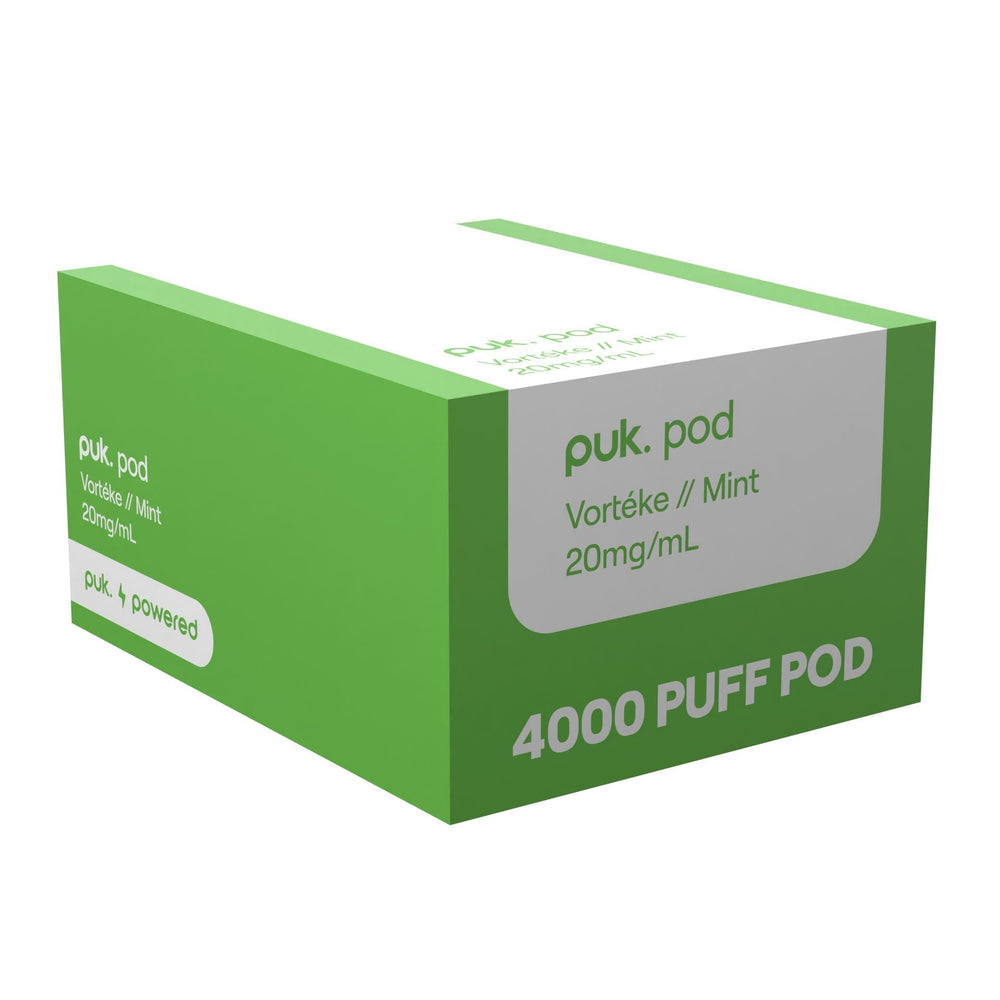 Vorteke - puk. Pod Carton - Mint - Vapoureyes