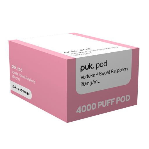 Vorteke - puk. Pod Carton - Sweet Raspberry - Vapoureyes